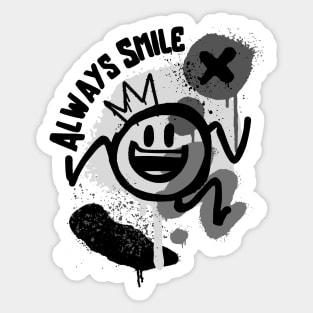 Always Smile Sticker